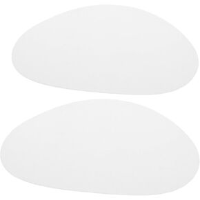 COHEALI 2Pcs Light Diffuser Sheet Heat Resistant Soft Lampshade for Nursery Bedroom Glare Ceiling Light Cover Easy Installation Tranquil Lighting Simple Style Household