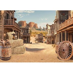 7x5ft الخلفيات الغربية لالتقاط الصور الفوتوغرافية Rodeo Backdrop Decortations F281 F281