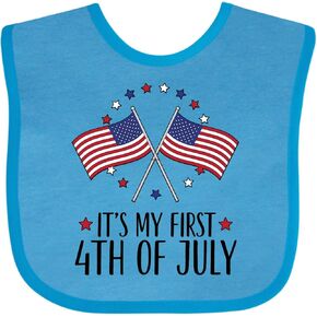 inktastic My 1st 4th Of July Parade Baby Bib