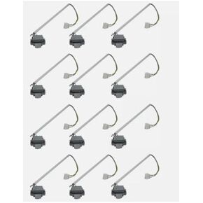 12 pack Replacement 3949247 Washer Lid Switch 547225, AH350434, EA350434