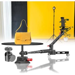 360 Degree Spinner,Professional Photography Turntable, Rotating Camera Slider, Spinning Photo Video Booth, Spin Platform