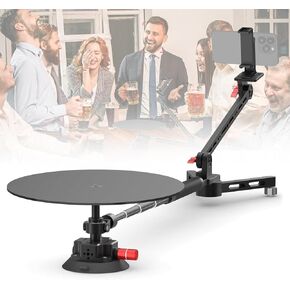 360 Degree Rotating Camera Slider, Professional Photography Turntable, Photography Camcorder Stabili, 360° Panoramic Shooting Tool