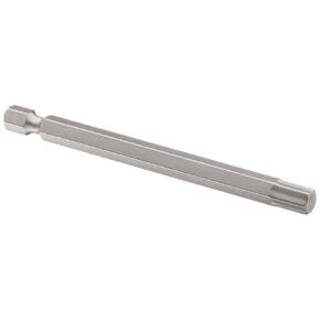 Wera Series 4 3840/4 Stainless Bit, Hexagon 6mm, 1/4" Drive