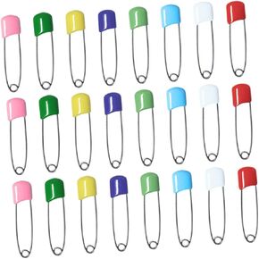 HOMSFOU 100pcs Diaper Plastic Safety Fasteners for Cloth Diapers Multi-use Safety for Crafts Blankets for Newborns