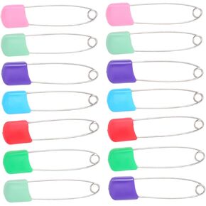 Homoyoyo 100pcs baby baby nappy brouches دبابيس أمان لدبابيات دبابيس الطفل المولود