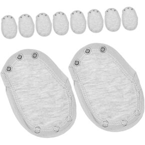 Bodysuit Extender Snaps for Toddlers 10pcs Cotton Jumpsuit Extender Boys and Girls Easy Snap