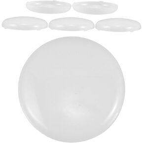PRETYZOOM 6Pcs Milky White Lampshades Diffuser Fog Resistant Light Covers for Ceiling Fixtures Easy Installation Light Diffuser Panel for Home and Commercial Use