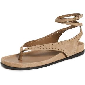 Madewell Women's Millie Thong Lace Up Sandals