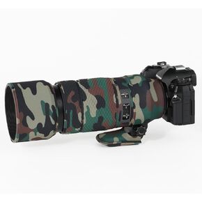 CHASING BIRDS Camouflage Waterproof Lens Coat for Olympus 100-400mm F5.0-6.3 is ED MSC Rainproof Lens Protective Cover (Classic Black)