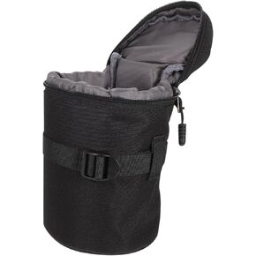 DOITOOL Camera Lens Storage Bag Shockproof Lens Protector Pouch for Photography Accessories Camera Case Smooth Zipper Design Suitable for Canon