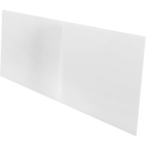 Wakauto Acrylic Ceiling Lamp Shade Diffuser Semitransparent Light Panel for Soft Illumination Easy Installation Led Fixture Cover for Home Lighting