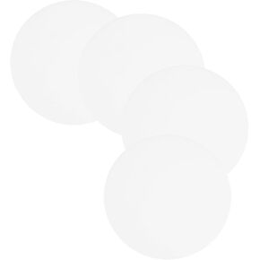 Amosfun 4pcs Light Diffuser for Downlights Lamp Shade Cover Lighting Accessory Glare Reduction Sturdy Construction for Enhanced Home Lighting Options