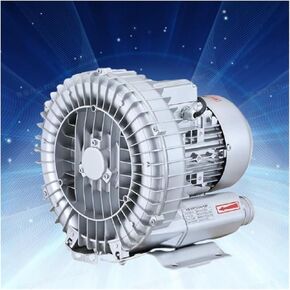 Vortex Ring Blower,Regenerative Blower, 0.16HP Regenerative Blower 110V Single Phase - Ring Blower High-Pressure Industrial Vacuum Pump