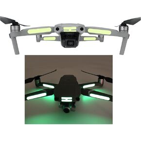 Universal Night Flight Fluorescent Decals For DJI AIR 3S/AIR 3/Mavic AIR 2 /AIR 2S/AIR/Mavic 3 PRO Drone Fluorescent Luminous Stickers Stickers Decorative Glow Sticker Accessories