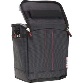 Navitech Black Portable Binocular Shoulder Bag - Compatible With BRIGENIUS 10 x 50 Powerful Binoculars