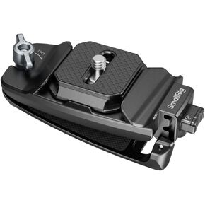 SMALLRIG Camera Clip with Plate, Quick Release System for Sony, for Nikon, for Fujifilm, for DSLR Action Camera, Backpack Strap Clip Kit for Arca-Swiss - 5053
