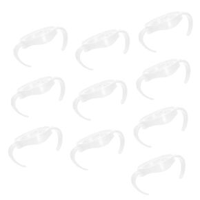 SUPVOX 10pcs Milk Bottle Accessories Pp Plastic Feeding Bottle Handle Ergonomic for Newborns Easy to Carry