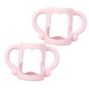YARNOW 2pcs Lightweight Bottle Handles Ergonomic Grip for Easy Nursing Non- and for Little Hands Portable and Easy to Install