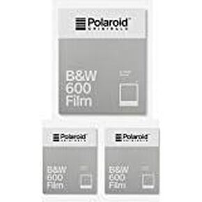 Polaroid Originals B & W 600 فيلم الكاميرا الفوري (8 تعرض) 3 عبوات