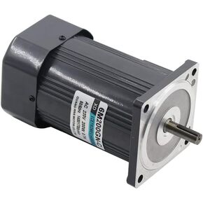 Davitu AC Motor - 220V AC High-Speed Electric Machine 200W Optical Axis 1400 Speed Adjustable Forward and Reverse Miniature Induction Small Motor - (Speed: 1400)