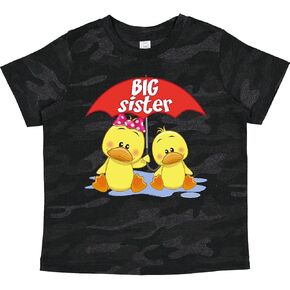 inktastic Big Sister Duck Toddler T-Shirt
