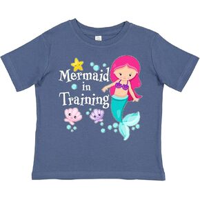 inktastic Mermaid in Training Toddler T-Shirt