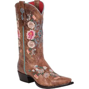 Macie Bean Women's Rose Garden Western Boot Snip Toe - M8012