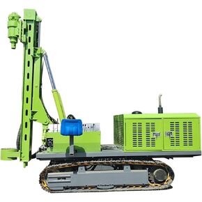Cost-Effective Solar Pile Driver, High-Yield Photovoltaic Pile Driver for Community Projects & Small Farms, Modular Hydraulic Piling Equipment with Quick-Assembly Design