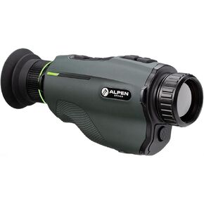 Alpen Apex 35mm Thermal Monocular Thermal Imaging Device with Colorful HD AMOLED Display and Digital Zoom ClearPlus Technology for Sharper more Detailed Images 16 GB of Internal Memory