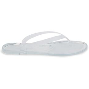 جوز الهند بواسطة Matisse Womens Olsen Jelly Flip Flop Casual Sandals عرضية - أسود