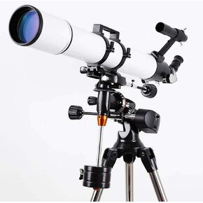 Astronomical Telescope 45° Erect Optical Stellar Telescope with Tripod for 360° Degree Adjustment Reflective Monocular