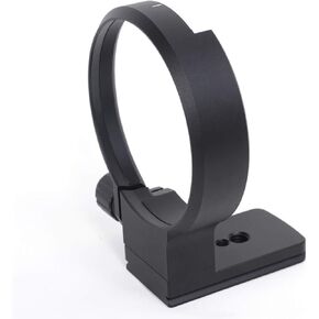iShoot CNC 84mm Tripod Mount Ring Lens Collar Compatible with Sigma 100-400mm f/5-6.3 DG OS HSM Contemporary Lens, Built-in ARCA-Swiss Type Quick Release Plate for Arca Fit Tripod Ball Head Clamp