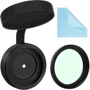 PVS14 iris Adjustable Iris Aperture Diaphragm Filter Pack M30 to M37 Iris Aperture Diaphragm Adapter Optical Diaphragm 1.5-26mm Lens Module Adapter Ring PVS-14 PVS 14 (Adjustable Iris PVS14)