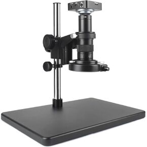 Full HD 38MP 1080P 2K 60FPS Digital Video Microscope Camera 120X 180X 300X Lens HDMI USB Magnifier TF Card Storage Welding Repai(Rotating Bracket,300X)