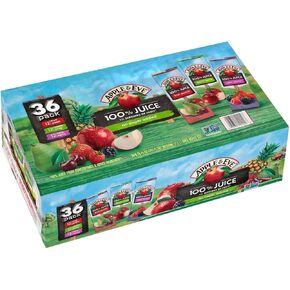 Apple & Eve Juice Box متنوعة - 36/6.75 أوقية. (2 عبوة)