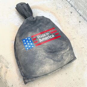 Sandbaggy Nonwoven Geotextile Sandbags - Military Grade - 14" x 26" - 8 oz - Made in USA - for Filtration, Drainage, Flood Barrier, Erosion Control (10, 14" Wide x 26" Long)