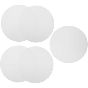 Cabilock 5pcs Drum Lampshade Diffuser Light Cover Pendant Lights Soft Filter for Ceiling Fixtures Space-saving Design for Decor Soft Lighting
