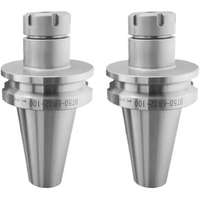 1pc BT50 Chuck Holder BT50-ER16 ER20 ER25 ER32 Collet Chuck Holder CNC Machining Center Keyway High Speed BT50 CNC Tool Holder(BT50-ER25-150)