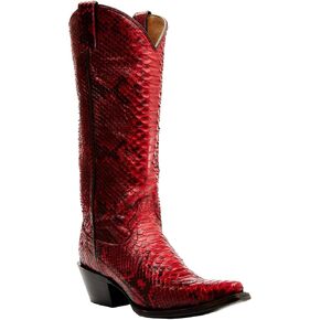 Idyllwind Women's Slay Exotic Python Western Boot Snip Toe - Beiwfa22l95