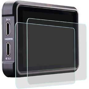 واقي شاشة اللمس V5 لـ Atomos Ninja V5 تسجيل مراقب ، وغطاء زجاجي فريد من طراز Fire Ultra Clear 9H لـ Atomos Ninja V5 Accessories-2 Packs