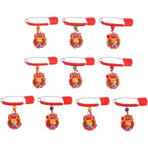 Newborn Safety Diaper Pin 10pcs Sachet Bag Anti- Scent Baby Safety Pins Set