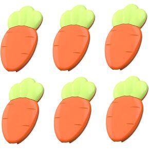 Doitool 6PCS CARROT FASE LAFE SAFERIAN