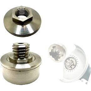 Adapter for XLOCK to 5/8-11 Thread, Includes Flange Lock Nut, for Angle Grinder Cutting Blade, Flap Discs, Diamond Core Drill Bit