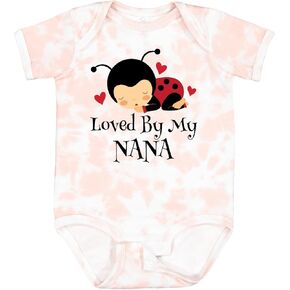 inktastic Loved By My Nana Grandchild Baby Bodysuit