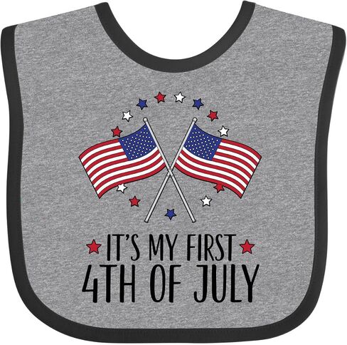 inktastic My 1st 4th Of July Parade Baby Bib in Saudi Arabia