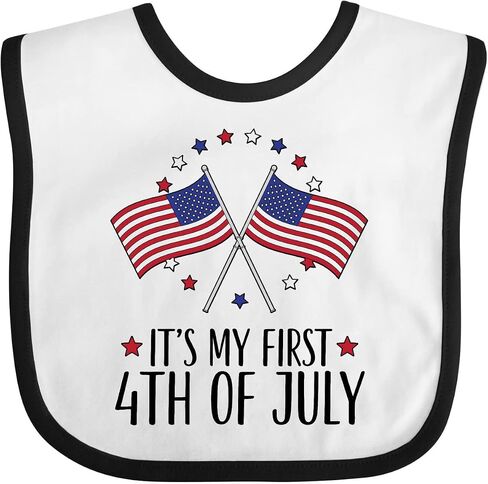 inktastic My 1st 4th Of July Parade Baby Bib in Saudi Arabia