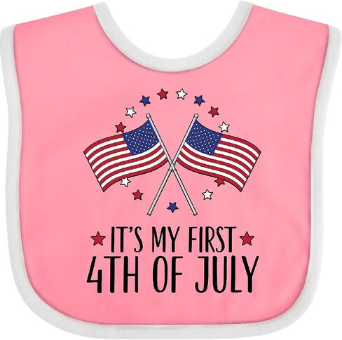 inktastic My 1st 4th Of July Parade Baby Bib in Saudi Arabia