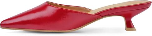 Women Kitten Heels Mules Mesh Pointed Toe Low Heel Pumps Closed Toe Slingback Dress Shoes in Saudi Arabia
