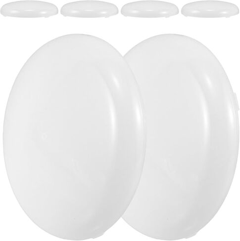 PRETYZOOM 6pcs Translucent White Lampshade Diffuser for Drum Lights Protection Easy Installation Glare Reduction Versatile Lighting for Home Commercial Use in Saudi Arabia