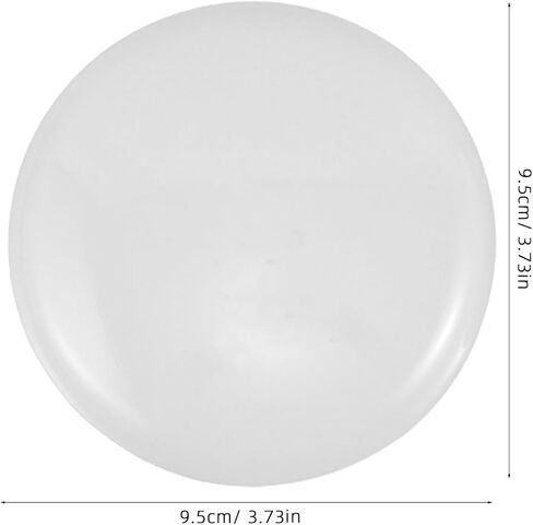 PRETYZOOM 6pcs Translucent White Lampshade Diffuser for Drum Lights Protection Easy Installation Glare Reduction Versatile Lighting for Home Commercial Use in Saudi Arabia